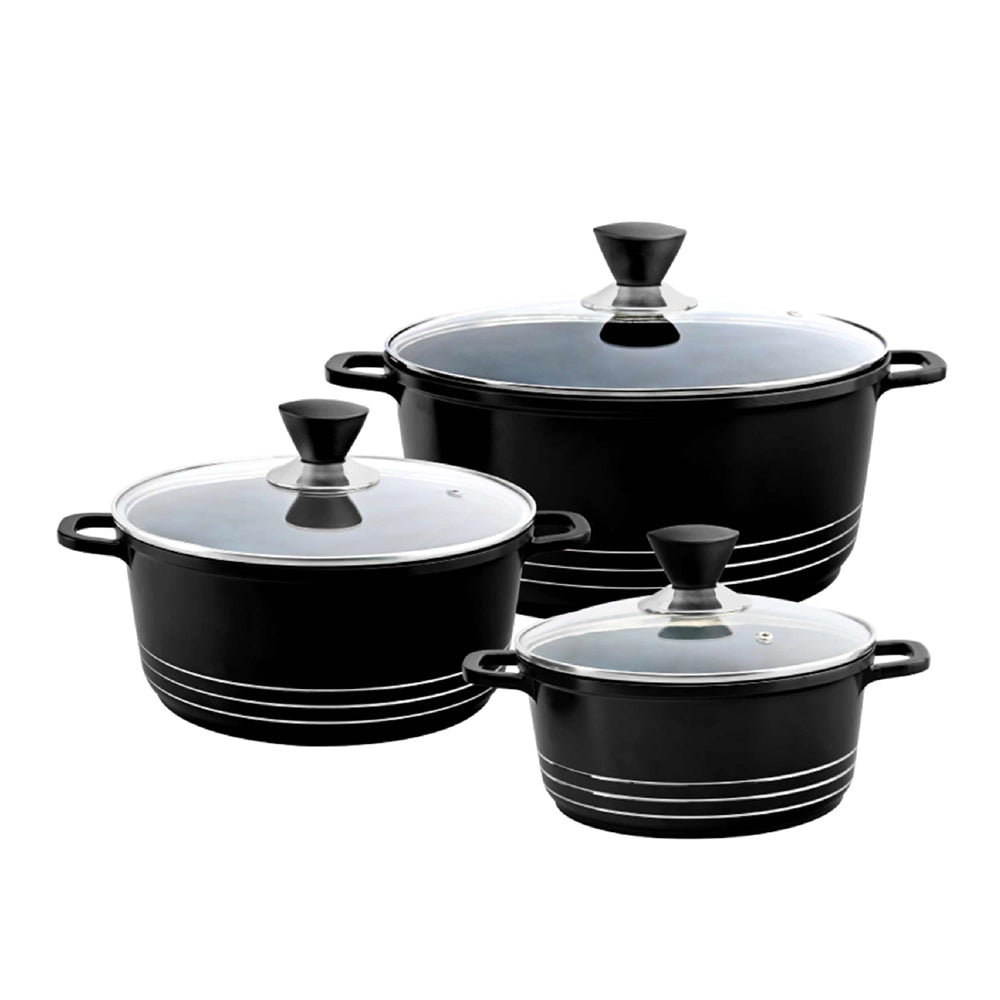 Laria Die-cast Stockpot Set 3pc