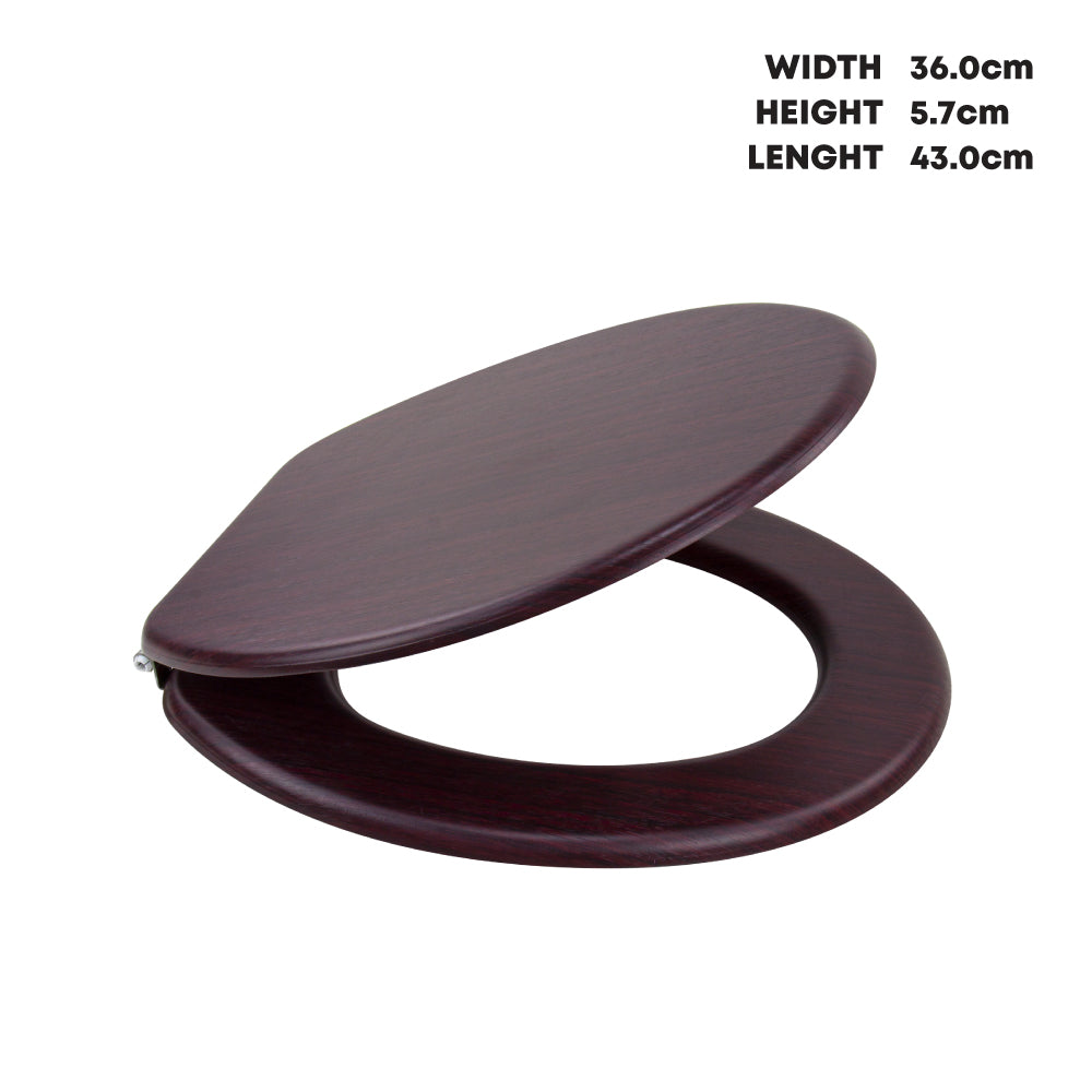 Durane MDF Toilet Seat Mahogany