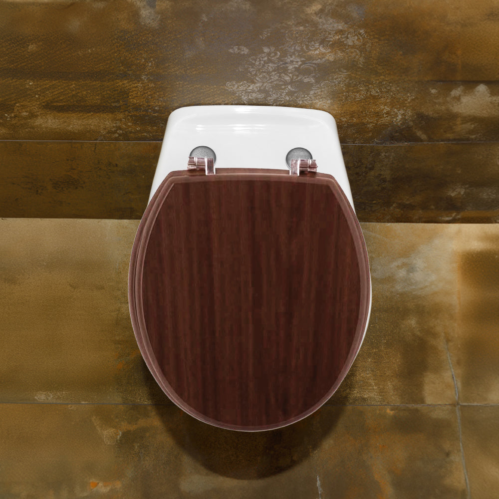 Durane MDF Toilet Seat Mahogany
