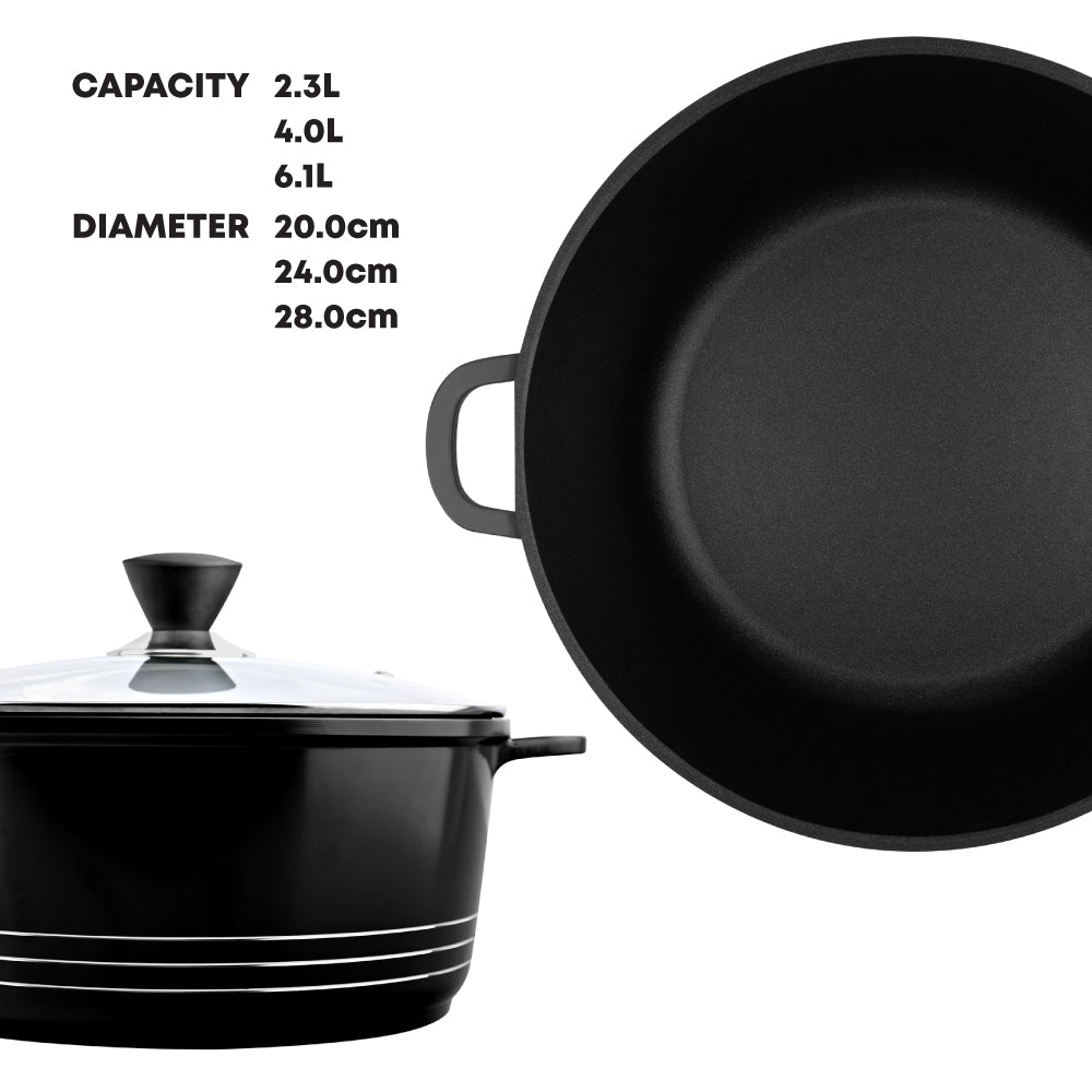 Laria Die-cast Stockpot Set 3pc