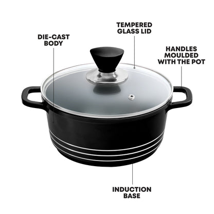 Laria Die-cast Stockpot Set 3pc