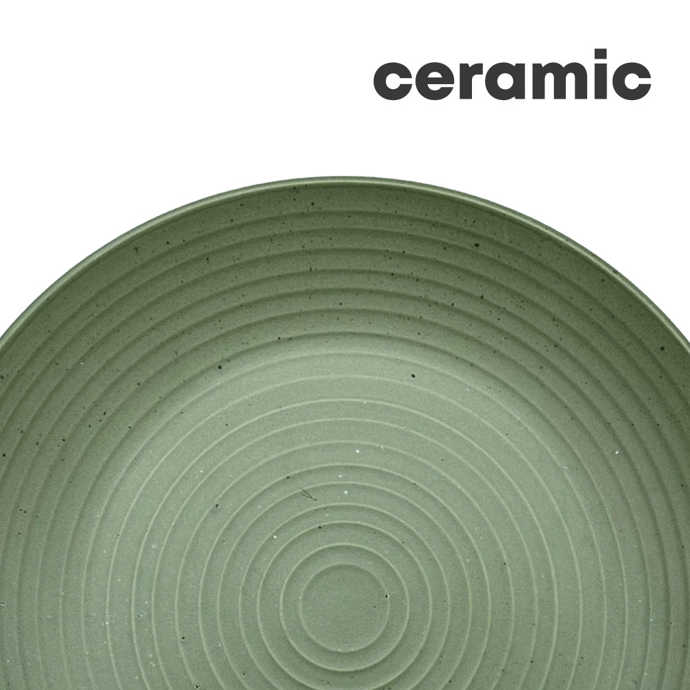 Durane Ceramic Dinner Plate/ Olive