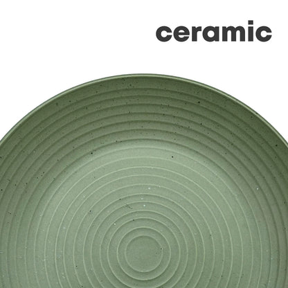 Durane Ceramic Dinner Plate/ Olive