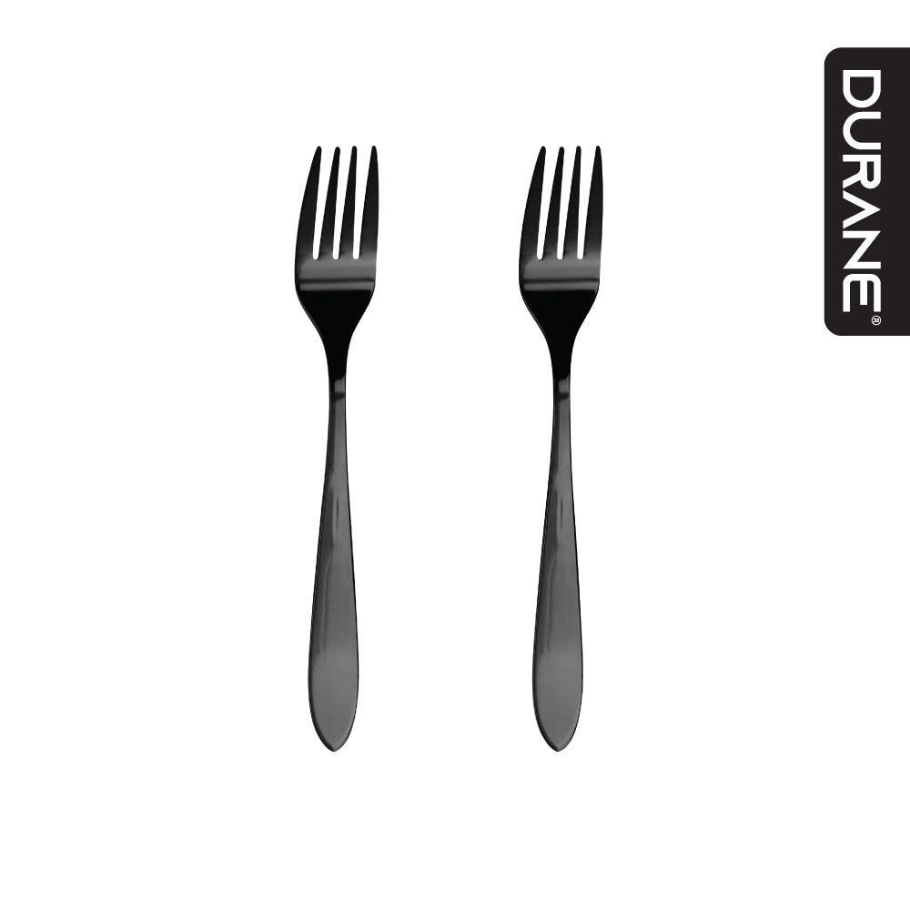 Durane Black Cutlery 2pc Set
