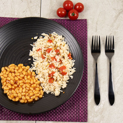 Durane Black Cutlery 2pc Set