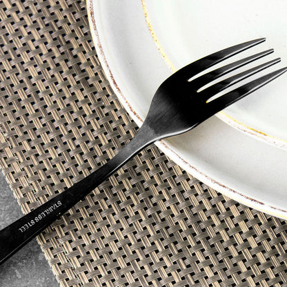 Durane Black Cutlery 2pc Set