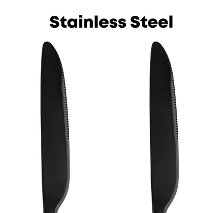 Durane Black Cutlery 2pc Set