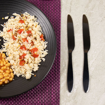 Durane Black Cutlery 2pc Set