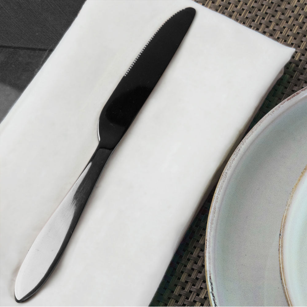 Durane Black Cutlery 2pc Set