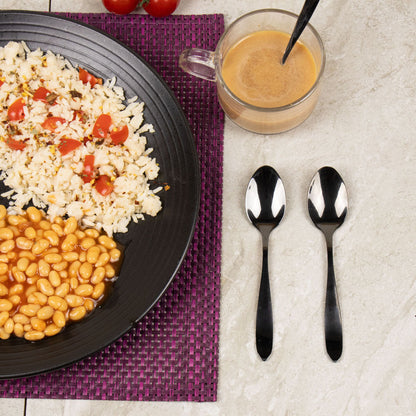 Durane Black Cutlery 2pc Set