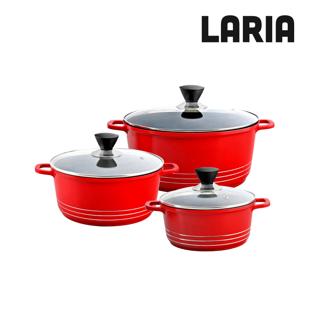 Laria Die-cast Stockpot Set 3pc