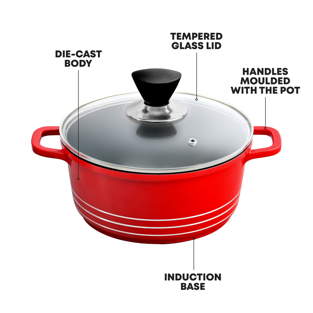 Laria Die-cast Stockpot Set 3pc