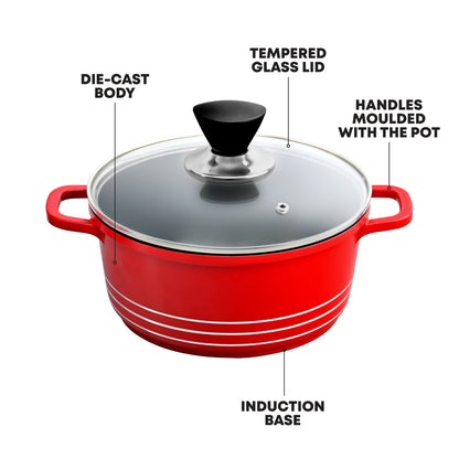 Laria Die-cast Stockpot Set 3pc