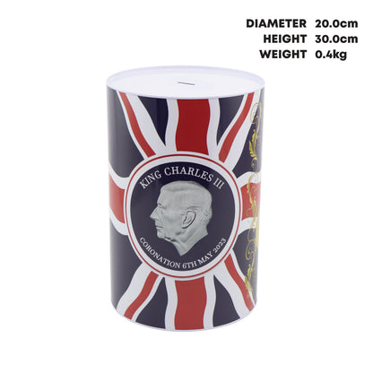 Coin Box King Charles III Emblem/ Design 1