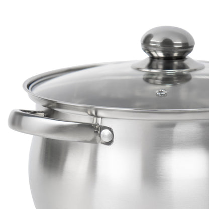 Lustro Stainless Steel Stockpot 3pc Set