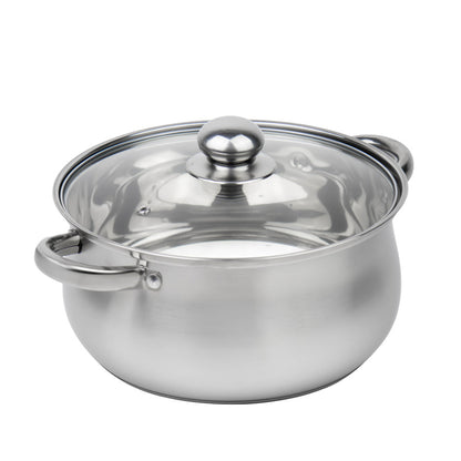 Lustro Stainless Steel Stockpot 3pc Set