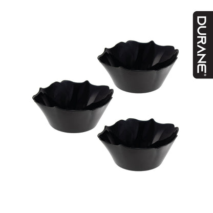 Durane Opal Glass Salad Bowl Square 3pcs