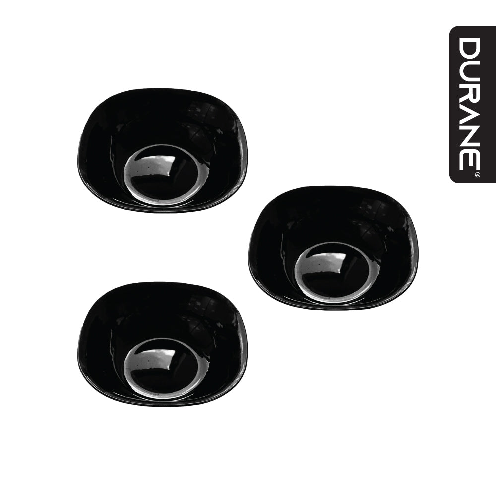Durane Opal Glass Salad Bowl Square 3pcs