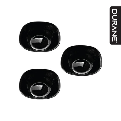 Durane Opal Glass Salad Bowl Square 3pcs