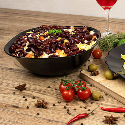 Durane Opal Glass Salad Bowl Square 3pcs