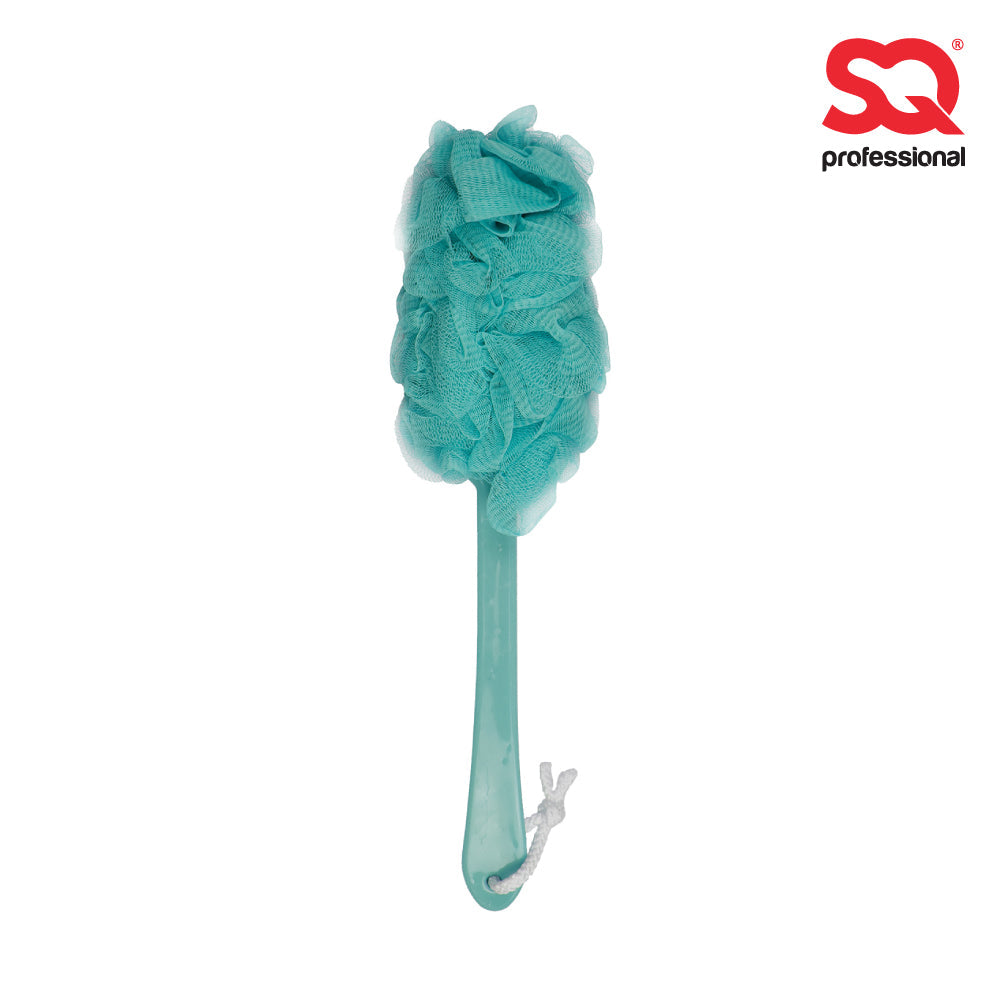 SQ Professional Mesh Bath Sponge with Handle