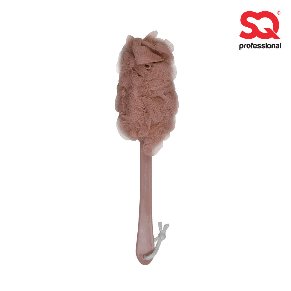 SQ Professional Mesh Bath Sponge with Handle