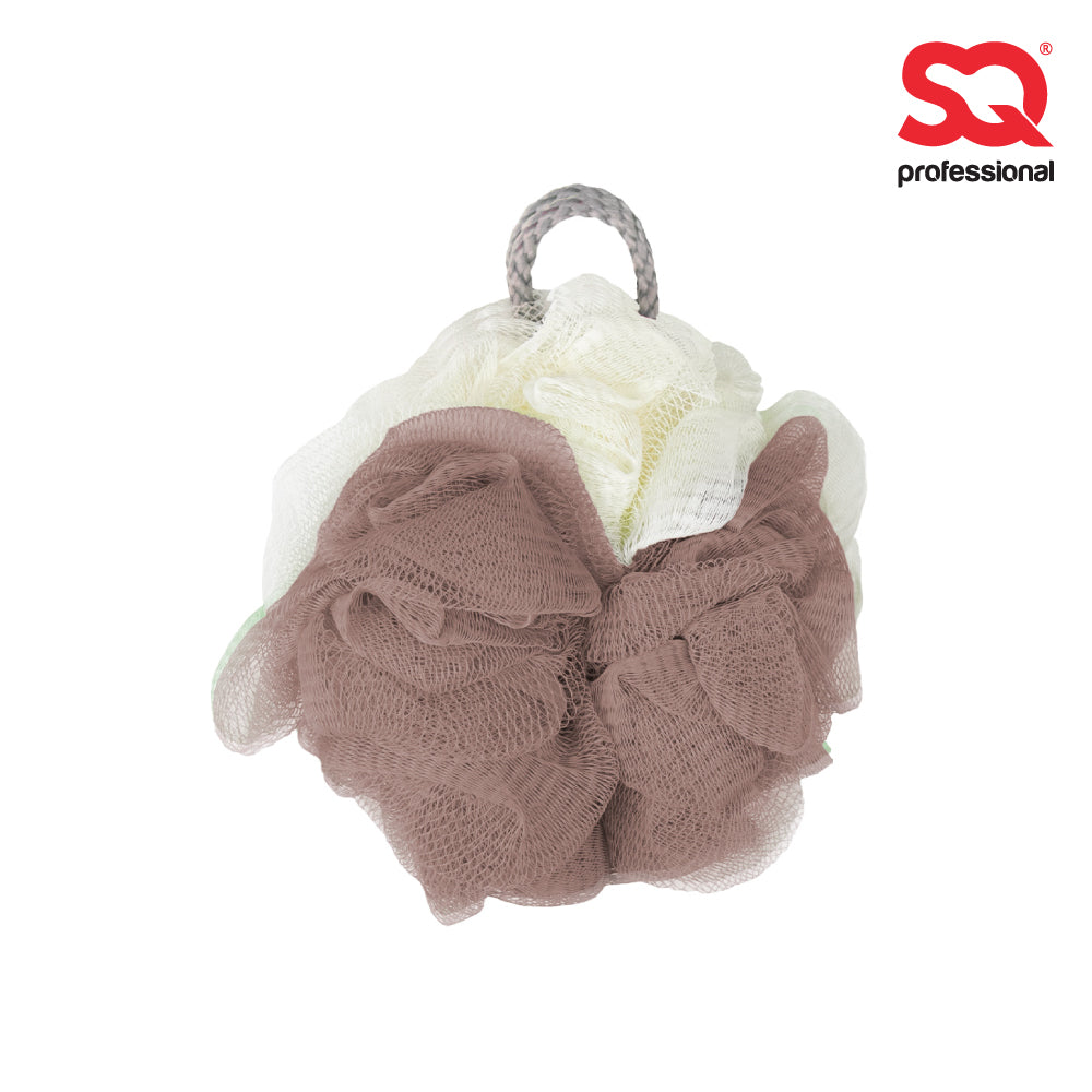 SQ Professional Mesh Bath Sponge Two-Colour