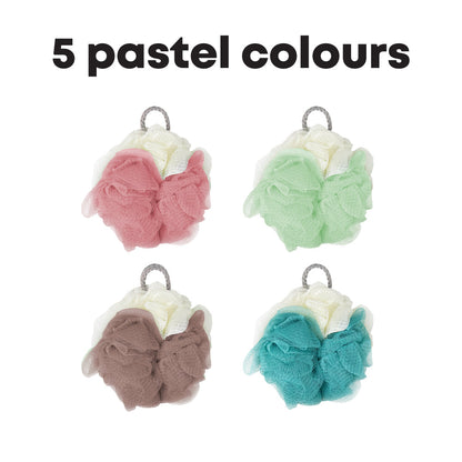 SQ Professional Mesh Bath Sponge Two-Colour