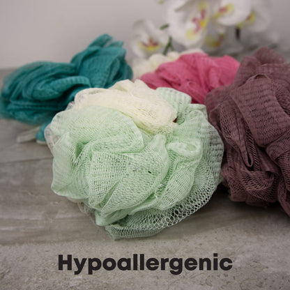 SQ Professional Mesh Bath Sponge Two-Colour