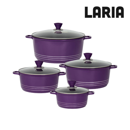 Laria Die-cast Stockpot Set 4pc