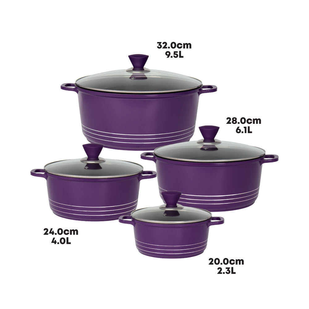 Laria Die-cast Stockpot Set 4pc