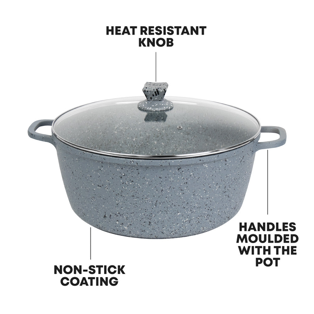 SQ Professional Nessa Granum Die-Cast Stockpot Set 3pc