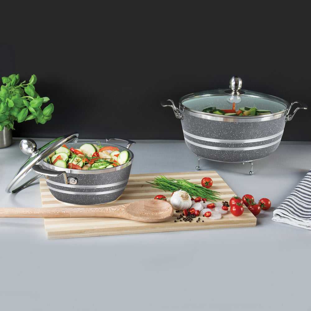 SQ Professional Mianra Die-Cast Stockpot Set 5pc