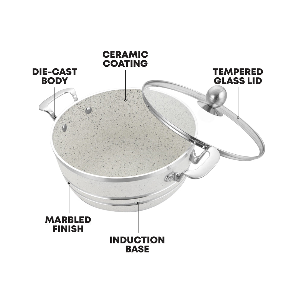 SQ Professional Mianra Die-Cast Stockpot Set 5pc