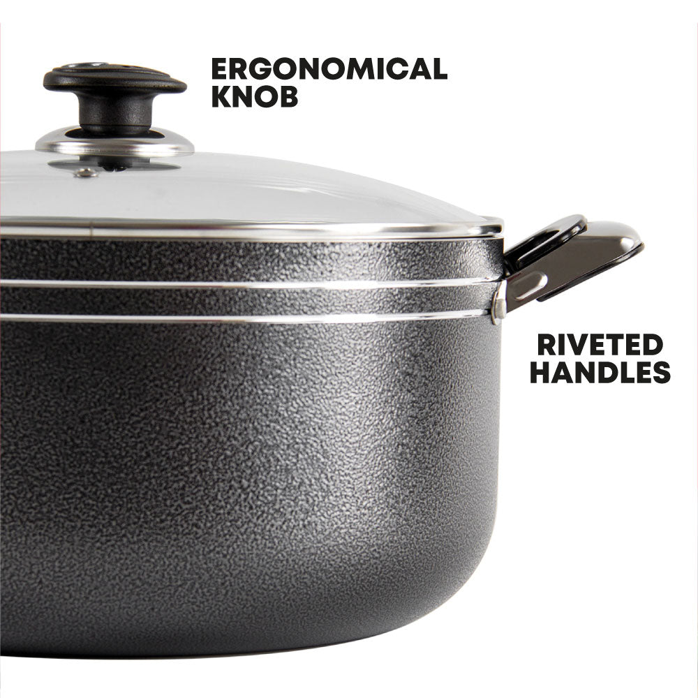 SQ Professional Una Non Stick Stockpot Set 5pc/ Apis