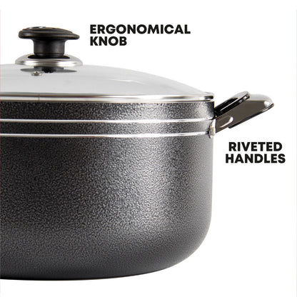 SQ Professional Una Non Stick Stockpot Set 5pc/ Apis