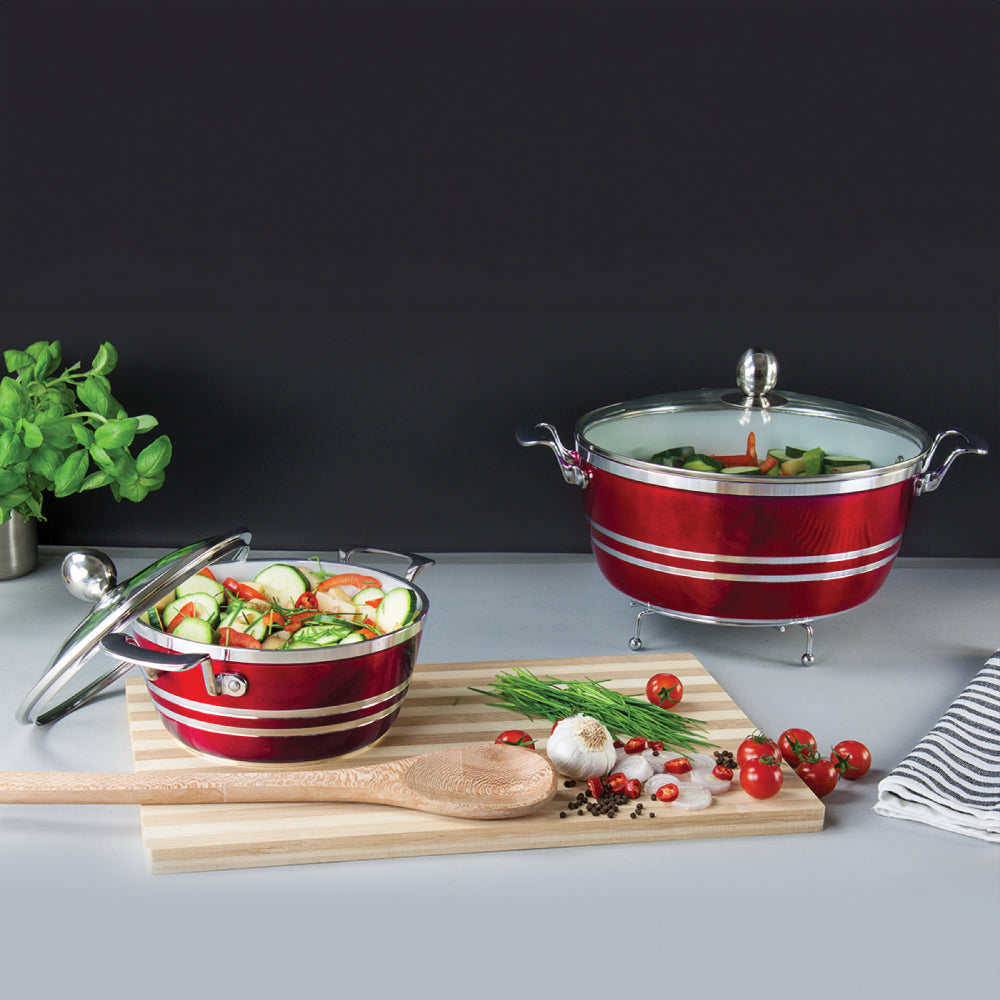 SQ Professional Mianra Die-Cast Stockpot Set 5pc