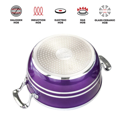 SQ Professional Mianra Die-Cast Stockpot Set 5pc