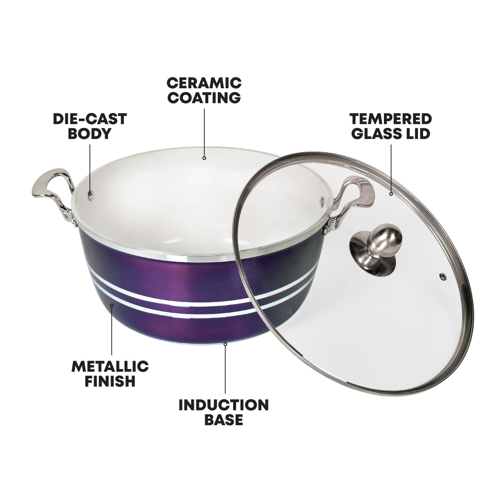 SQ Professional Mianra Die-Cast Stockpot Set 5pc