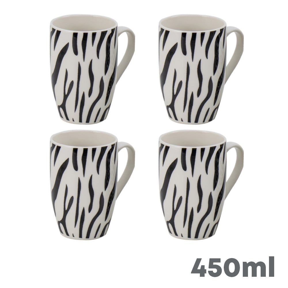 Durane Savanna 450ml Ceramic Mug Set 4pc