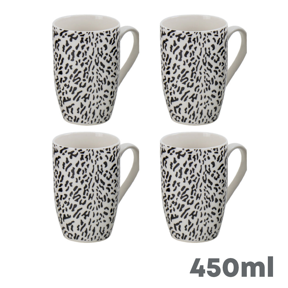 Durane Savanna 450ml Ceramic Mug Set 4pc