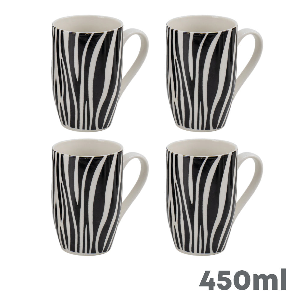 Durane Savanna 450ml Ceramic Mug Set 4pc