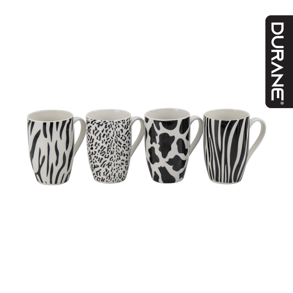 Durane Savanna 450ml Ceramic Mug Set 4pc