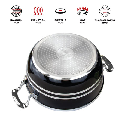 SQ Professional Mianra Die-Cast Stockpot Set 5pc