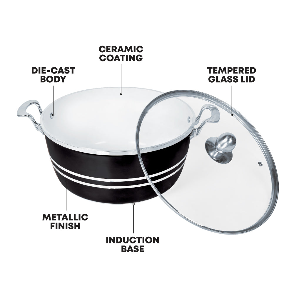 SQ Professional Mianra Die-Cast Stockpot Set 5pc