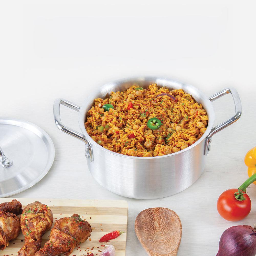 SQ Professional Galaxis Aluminium Casserole Set 5pc/ Carina