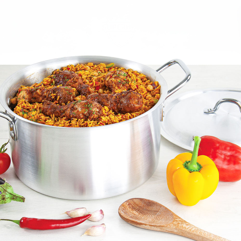 SQ Professional Galaxis Aluminium Casserole Set 6pc/ Taurus