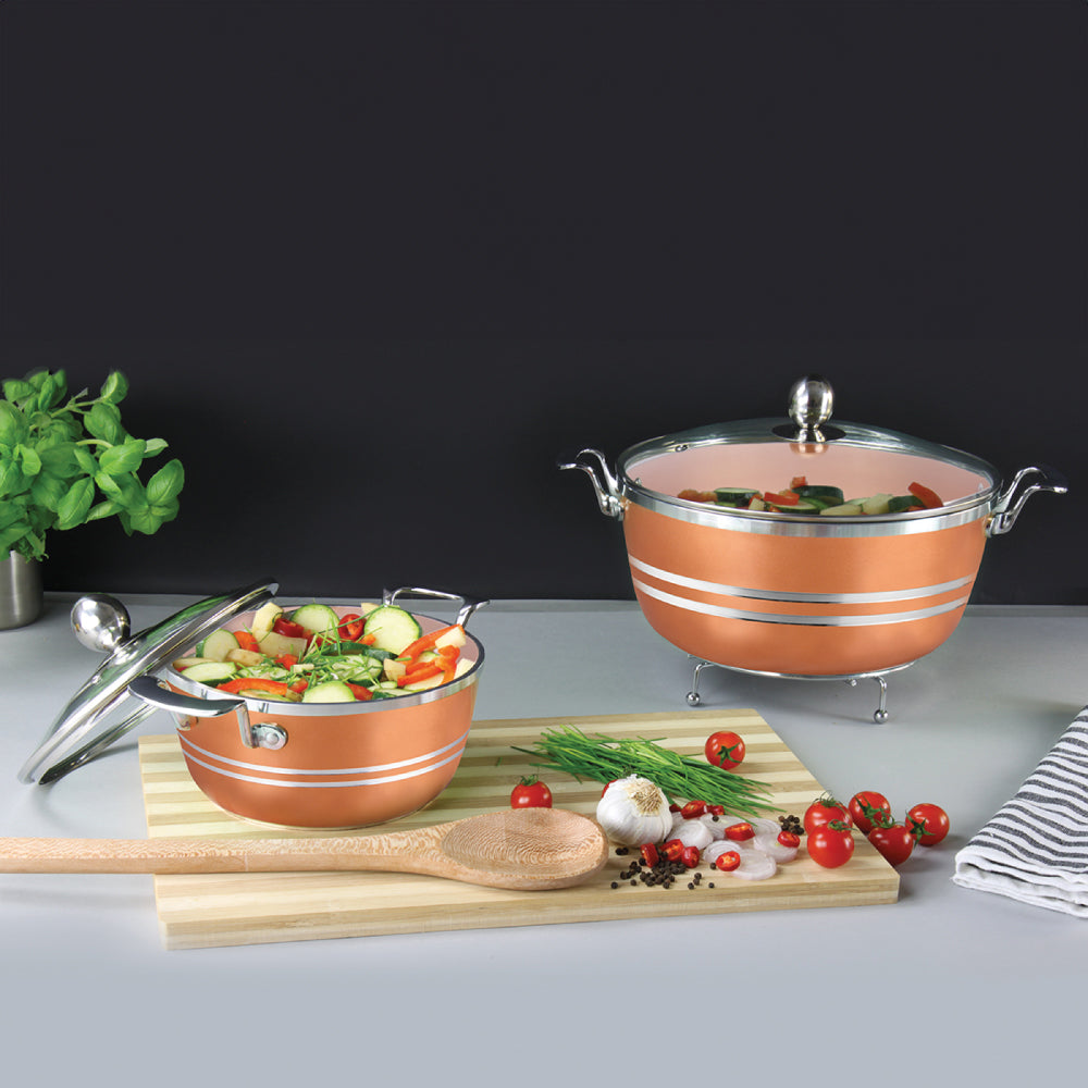 SQ Professional Mianra Die-Cast Stockpot Set 5pc