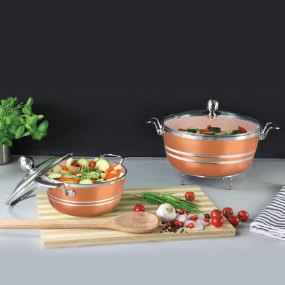 SQ Professional Mianra Die-Cast Stockpot Set 5pc