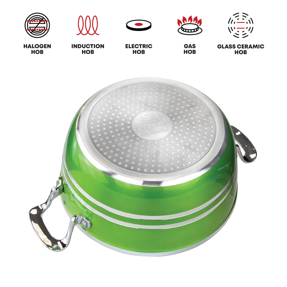 SQ Professional Mianra Die-Cast Stockpot Set 5pc